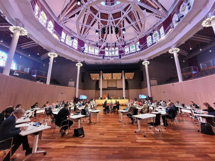 Pleno de la Diputación de Barcelona del mes de octubre.