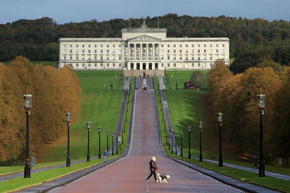 Archivo - Vista general del Parlamento de Irlanda del Norte