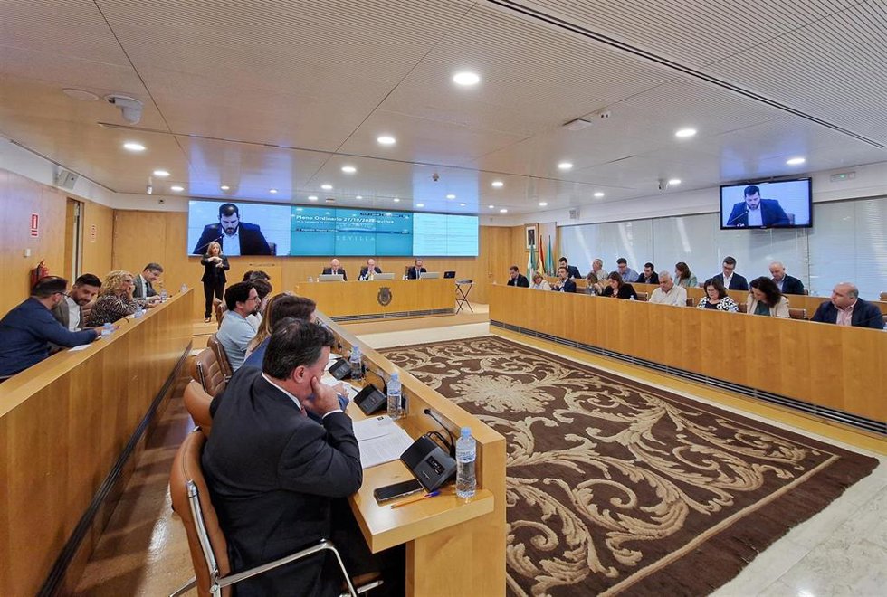 Pleno de la Diputación de Sevilla