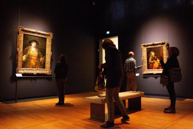 Obras expuestas en el museo Mauritshuis de La Haya