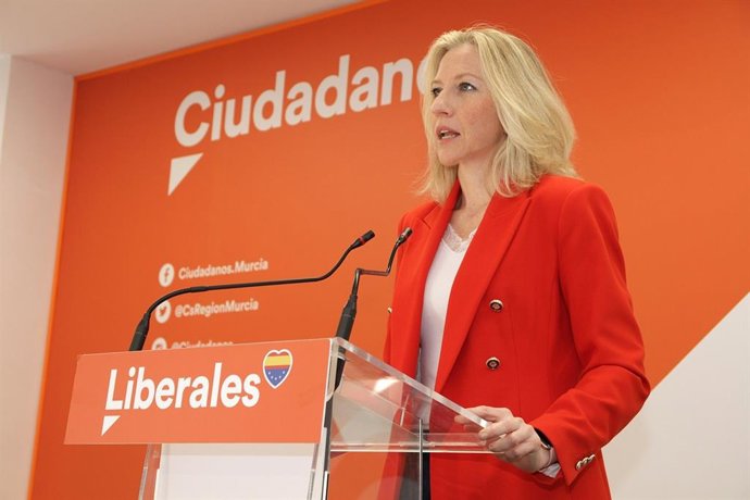 La coordinadora autonómica de Ciudadanos, María José Ros