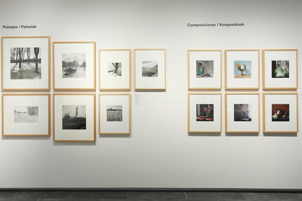 Parte de la exposición 'Una mirada esencial', dedicada al fotógrafo Nicolás Ardanaz