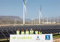 Ecoener inaugura en Gran Canaria el mayor complejo de generación de energías renovables de Canarias