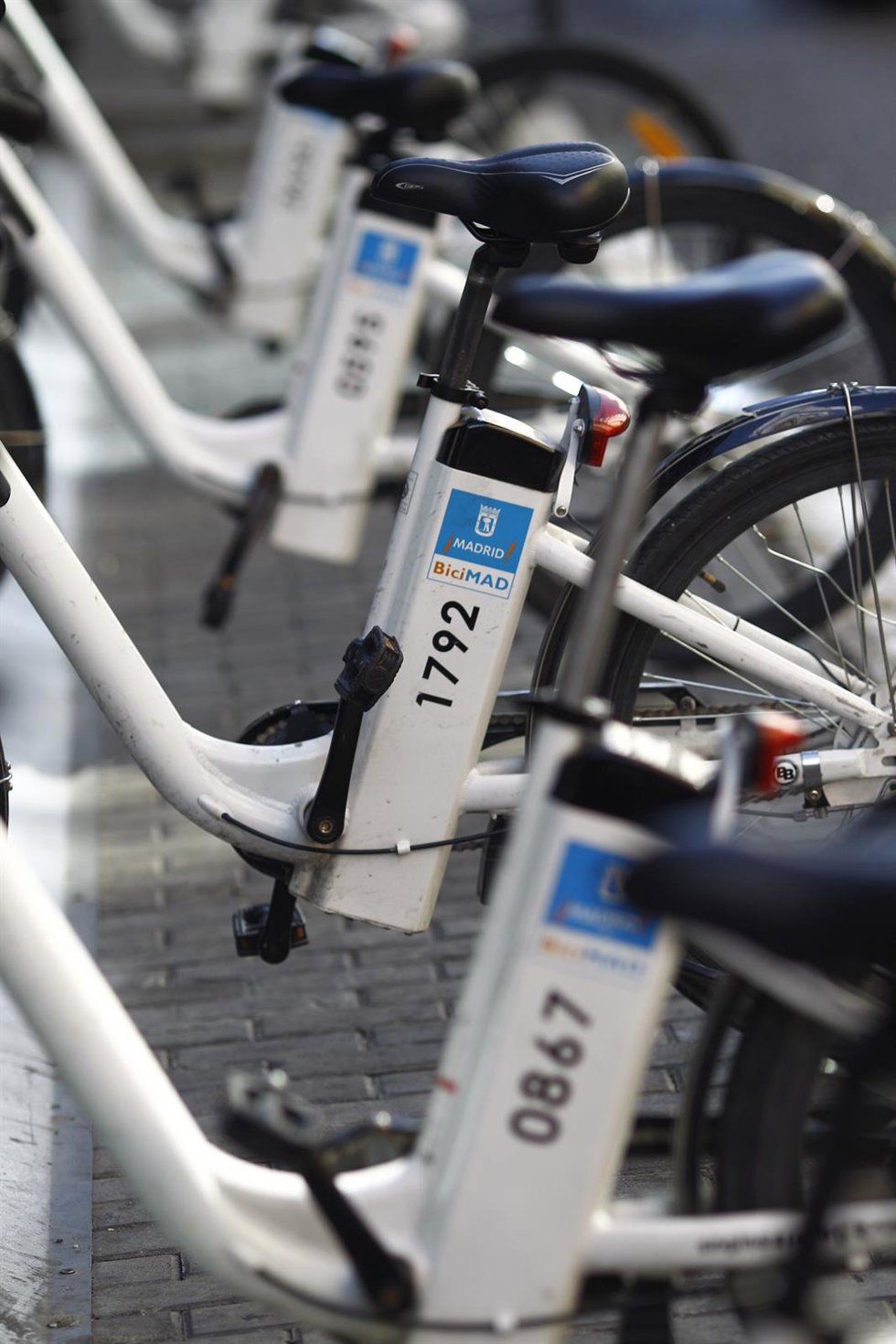 Archivo - Servicio de bicicletas del Ayuntamiento de Madrid, bicimad