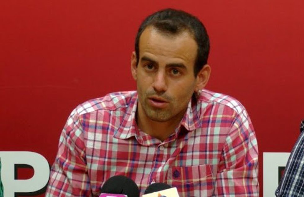 Archivo - Imagen de archivo del diputado de Unidas Podemos en el Congreso Miguel Ángel Bustamante.
