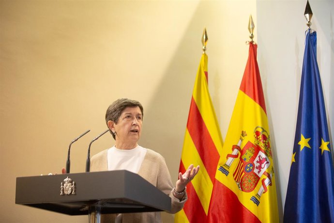 Archivo - L'exdelegada del Govern central a Catalunya Teresa Cunillera 