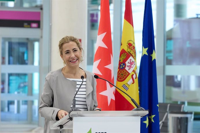 La ministra de Transportes, Movilidad y Agenda Urbana, Raquel Sánchez, en una imagen de archivo
