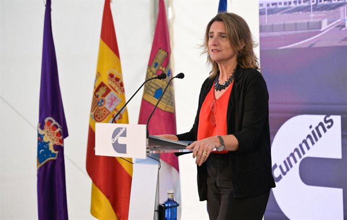 La vicepresidenta cuarta, Teresa Ribera