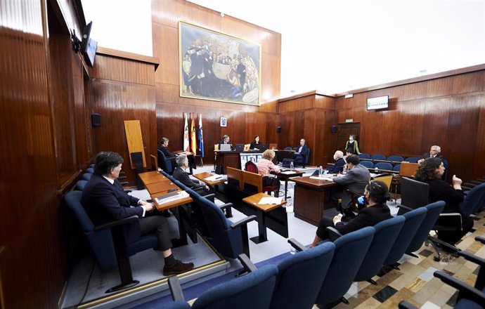 Archivo - Pleno del Ayuntamiento de Santander