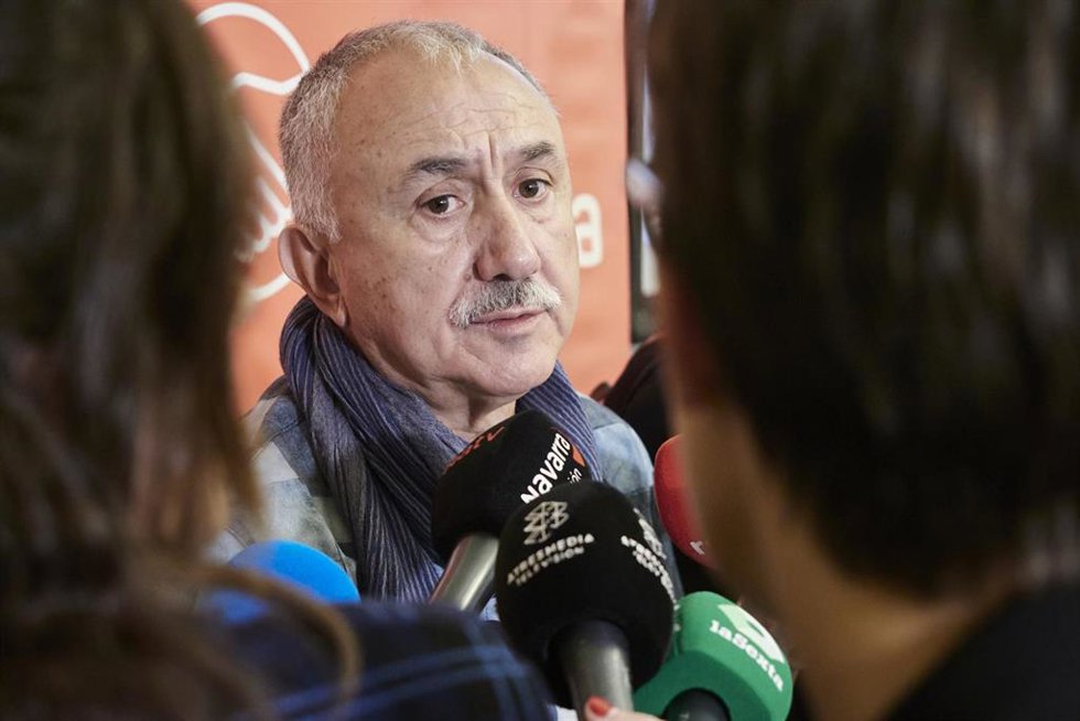 El secretario general de UGT, Pepe Álvarez