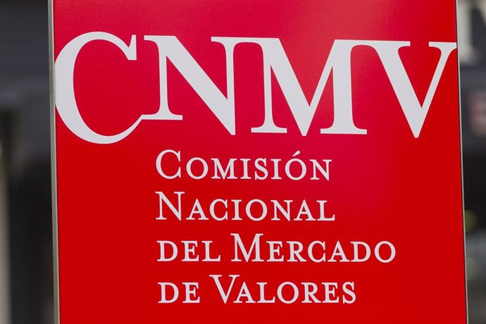 Archivo - CNMV, fachada de la Comisión Nacional del Mercado de Valores