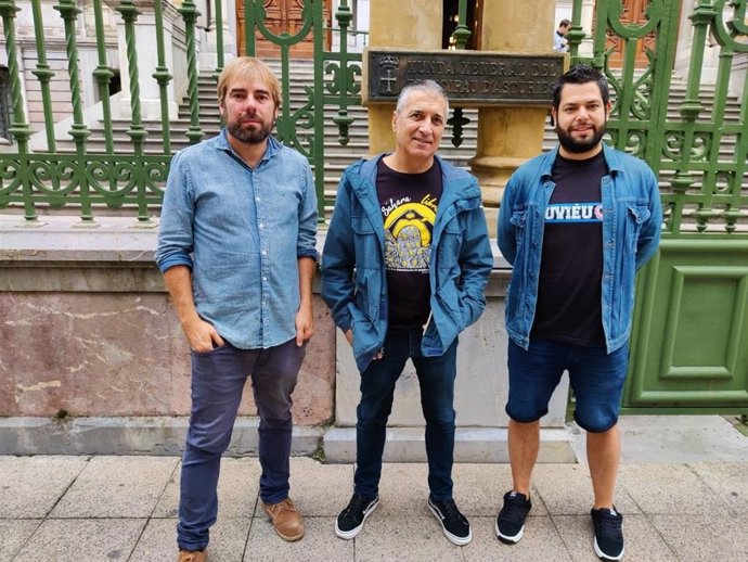 Daniel Ripa, Xune Elipe y Rubén Rosón