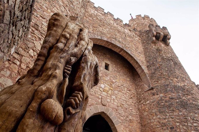 La talla en madera 'Confinamiento de la reina Juana en Tordesillas' ya está en Sigüenza para la celebración de Presura