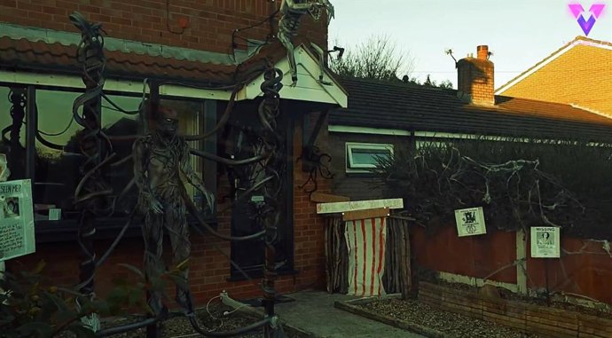 El jardín temático de Stranger Things que esta dejando alucinado a todos los visitantes