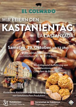 Cartel de la actuación Berlin Trifft Katalonien