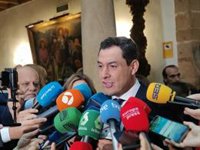 Moreno niega "presiones internas" a Feijóo para no pactar el CGPJ y acusa a Sánchez de "reventar" la negociación