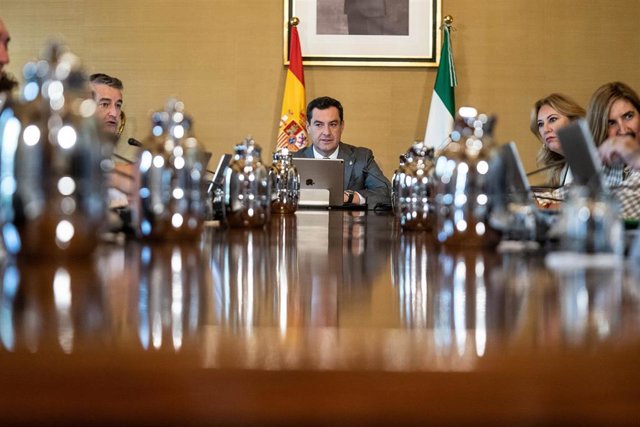 Reunión del Consejo de Gobierno andaluz presidido por Juanma Moreno (Foto de archivo).