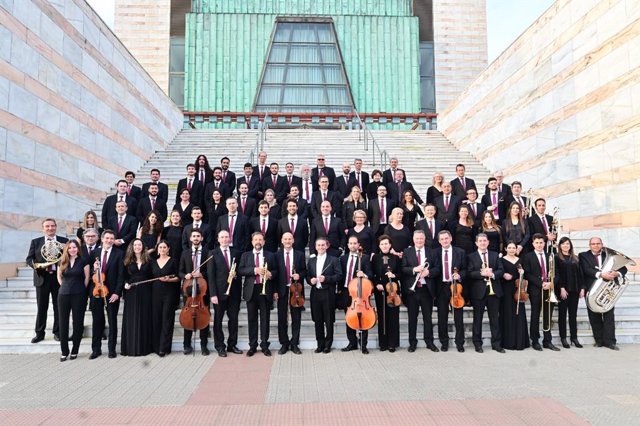La Orquesta Filarmónica de Málaga.
