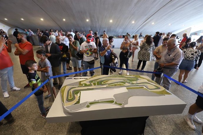 Archivo - Maqueta del Circuito del Motor de Tenerife