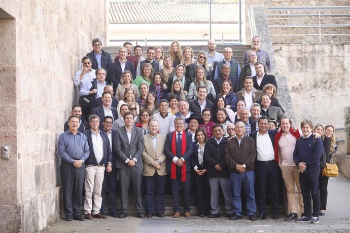 La delegación de Universidades de América Latina convocados por UNIR visitan San Millán