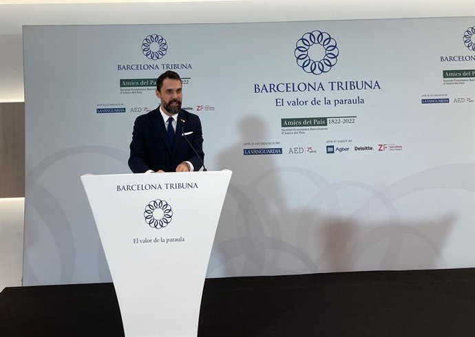 El conseller d'Empresa i Treball de la Generalitat, Roger Torrent