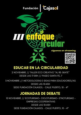 Cartel de 'EnfoqueCircular'.