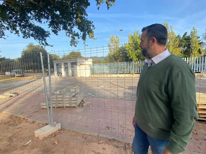 Rafael Saco en el circuito de El Tablero.