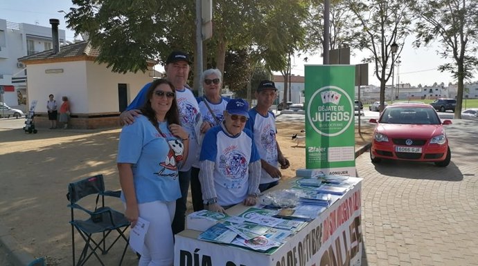 Mesa informativa de Aonujer.