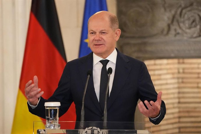 El canciller alemán, Olaf Scholz.