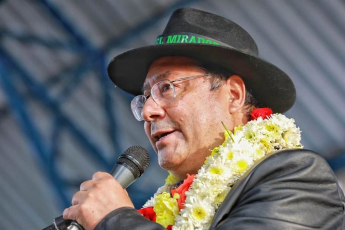 El presidente de Bolivia, Luis Arce