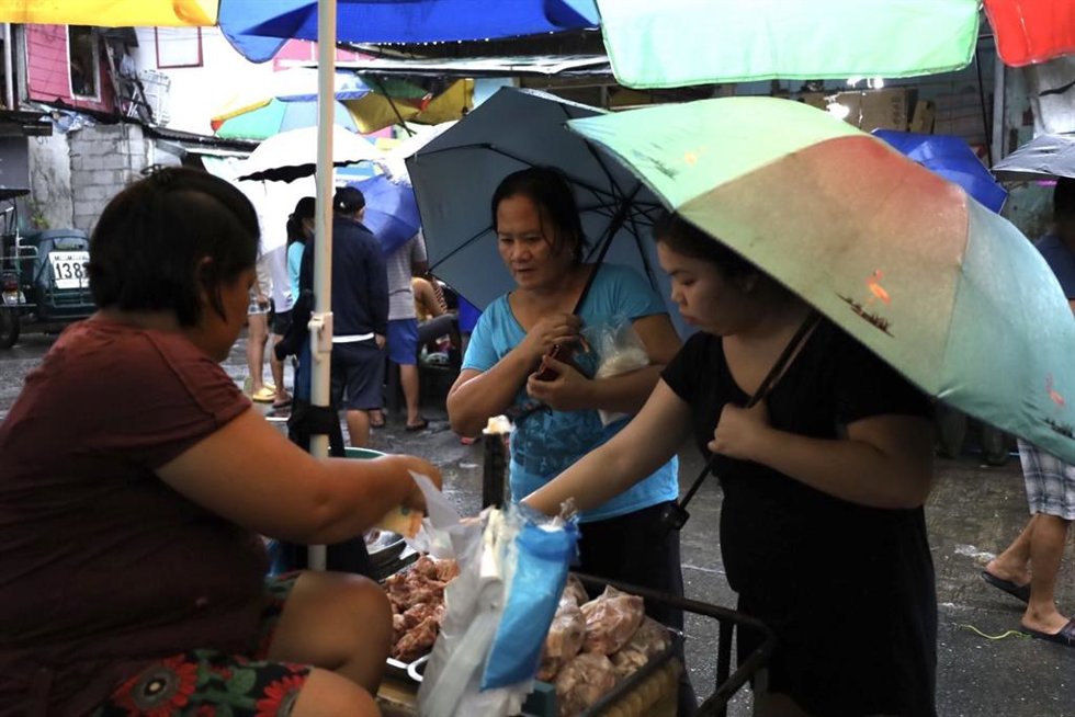 Archivo - Lluvia en Filipinas. Archivo. 