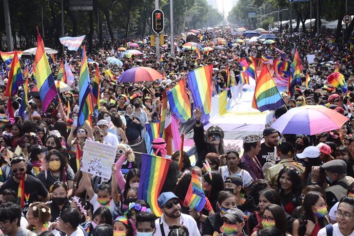 Archivo - Orgullo LGTB en Ciudad de México