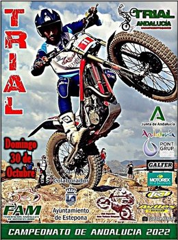 Cartel del X Trial Los Pedregales