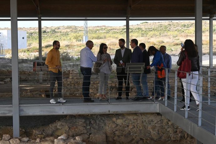 Visita efectuada esta semana al yacimiento arqueológico de Los Villaricos de Mula, uno de los 40 proyectos recogidos en el Plan de Sostenibilidad Turística en Destino (PSTD) para 2022