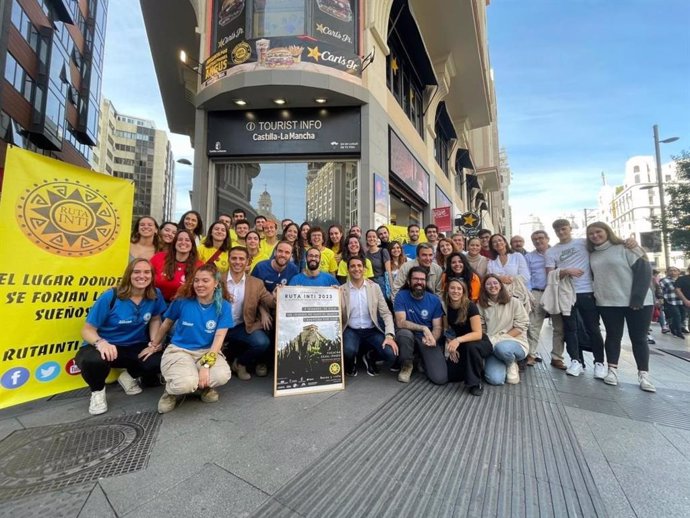 El director general de Juventud y Deportes, Carlos Yuste, presenta en Madrid la Ruta Inti 2023.