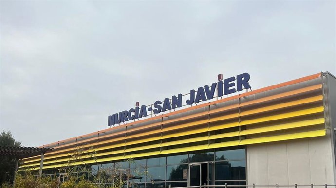 Imagen de las instalaciones del Aeropuerto de San Javier