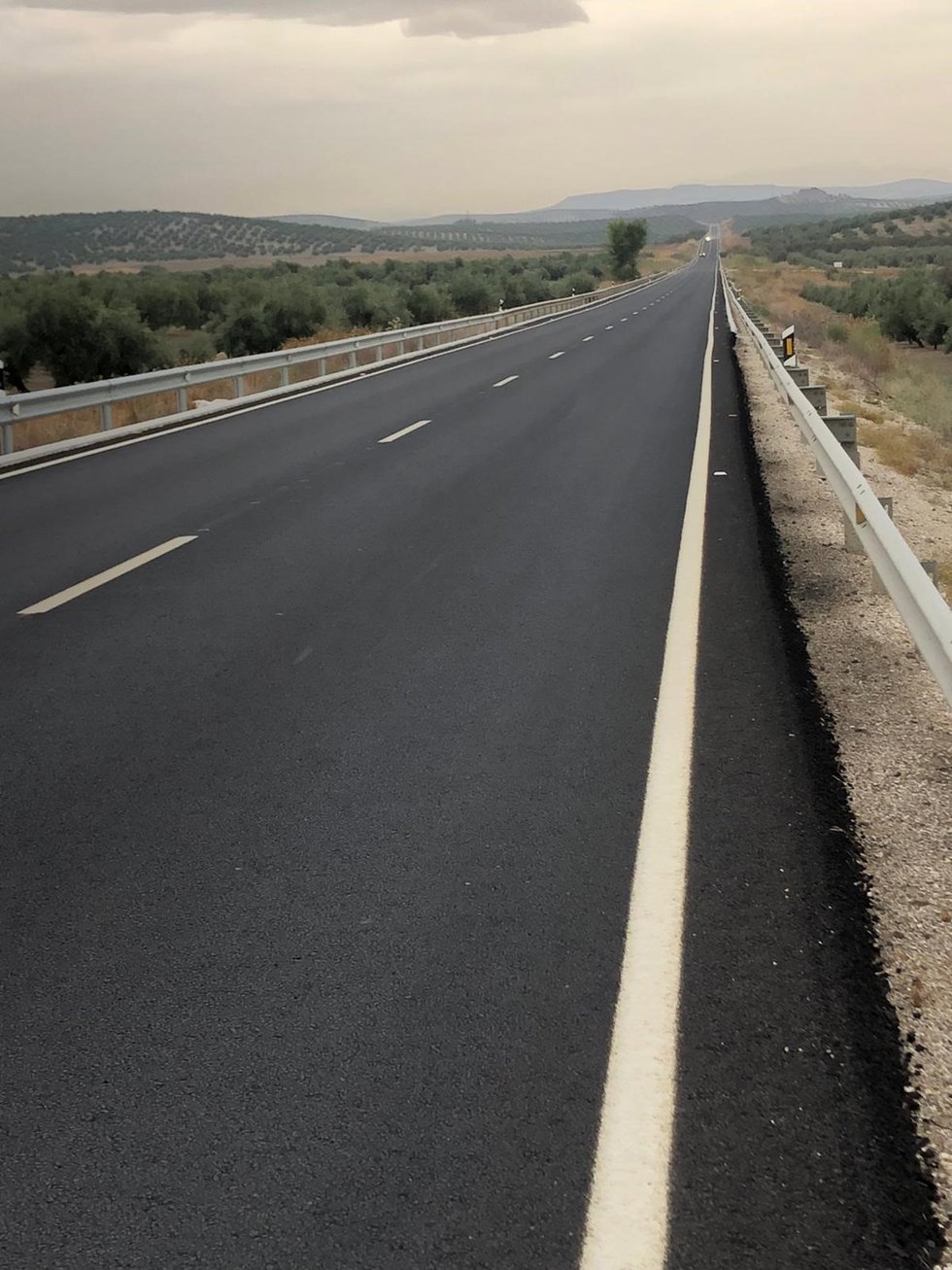 Archivo - Carretera A-311 entre Jaén y Andújar/Archivo