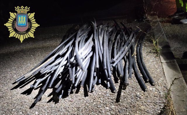 Detenido un hombre por robar cable de alumbrado en el Polígono Cantabria de Logroño