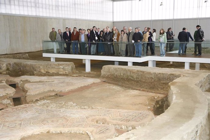 Visita a la Villa Romana La Olmeda (Palencia).