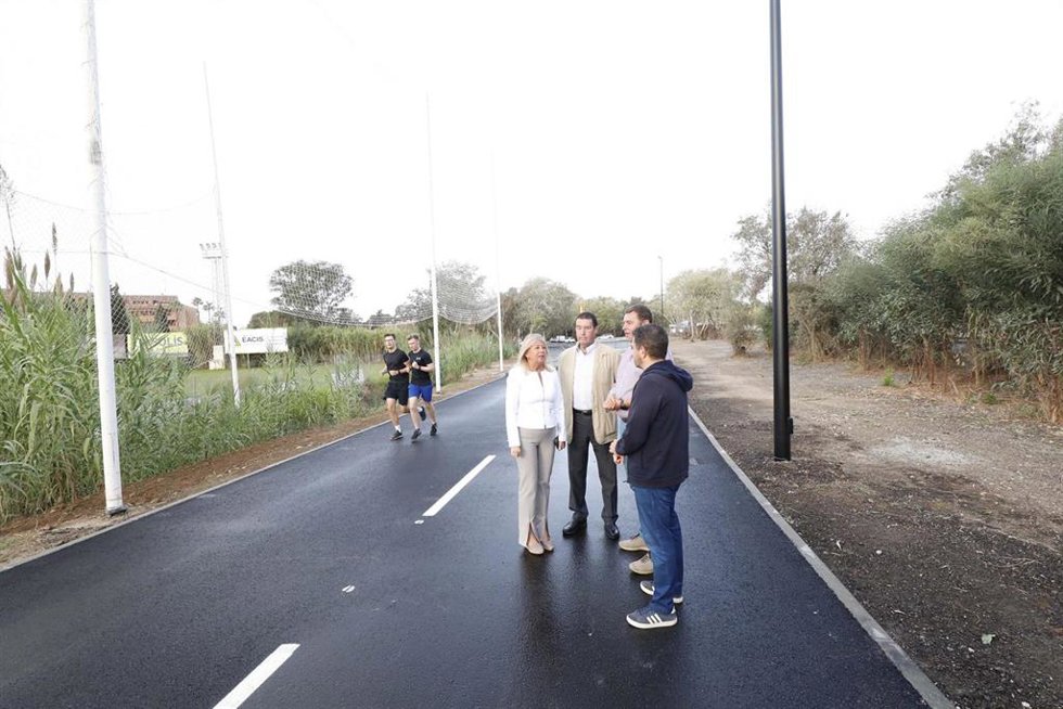 Ayuntamiento de Marbella concluye habilitación de medio centenar de plazas de aparcamiento junto al campo de rugby y al anexo
