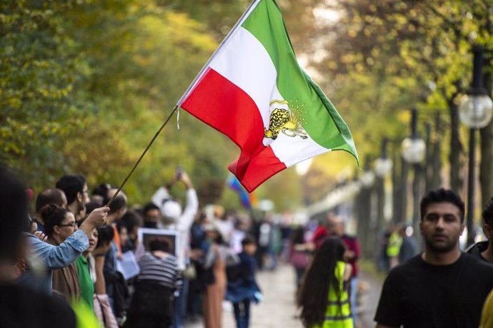 Protestas en Berlín contra las autoridades iraníes 