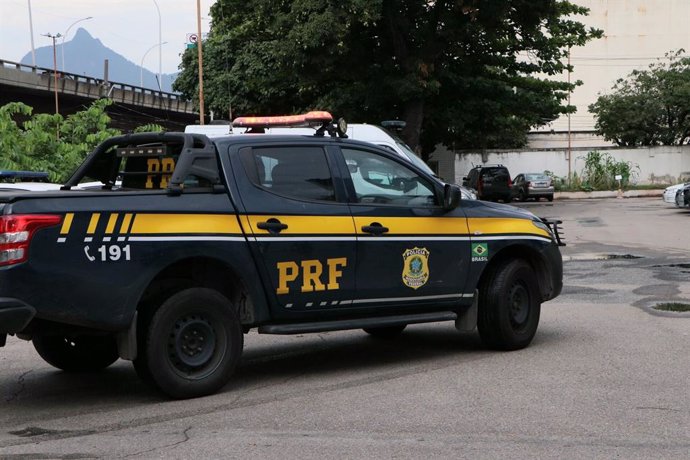 Vehículo de la Policía Federal de Tráfico (PRF) de Brasil