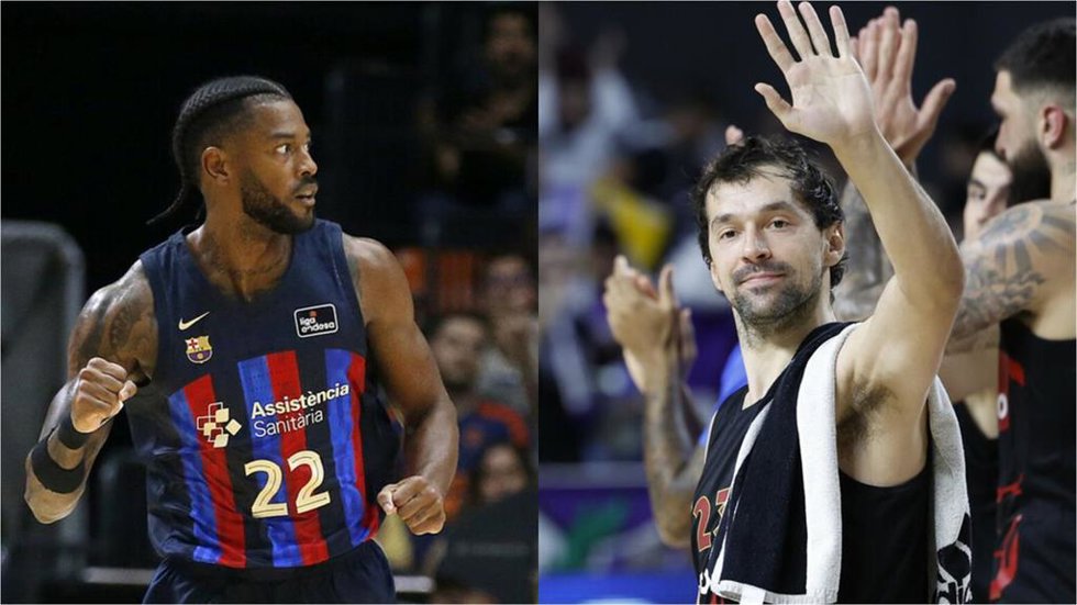 Cory Higgins y Sergio Llull