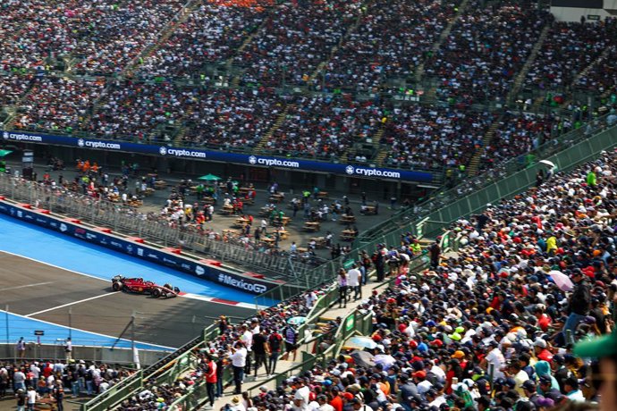 Carlos Sainz en México