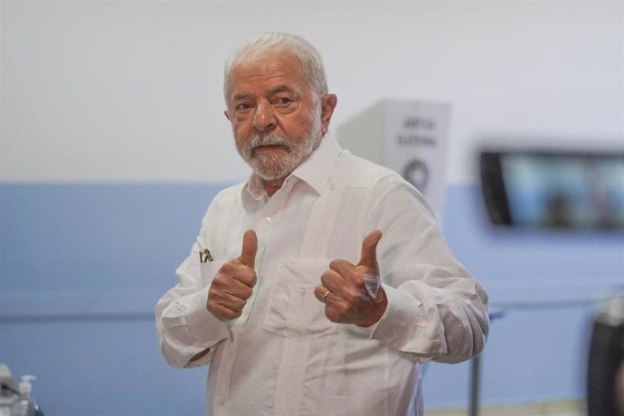 El ganador de las elecciones preisdenciales de Brasil, Lula da Silva. 