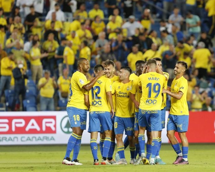 Archivo - Jugadores de la UD Las Palmas