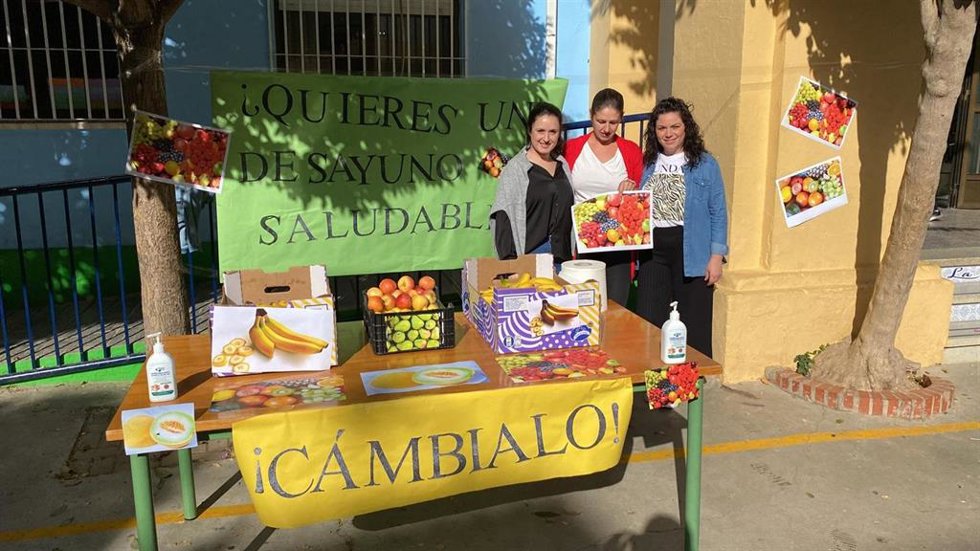 Actividad sobre alimentación saludable.