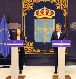 Melania Álvarez y Alejandro Calvo