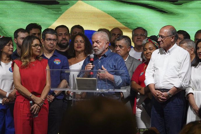 Discurso de Luiz Inácio Lula da Silva en la noche electoral