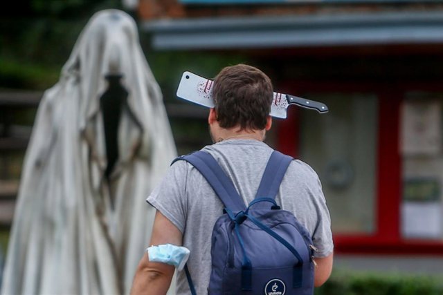 Archivo - Los disfraces son habituales en Halloween